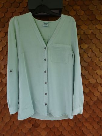 Lindengrüne Bluse Vero Moda Gr. XS - 2407121