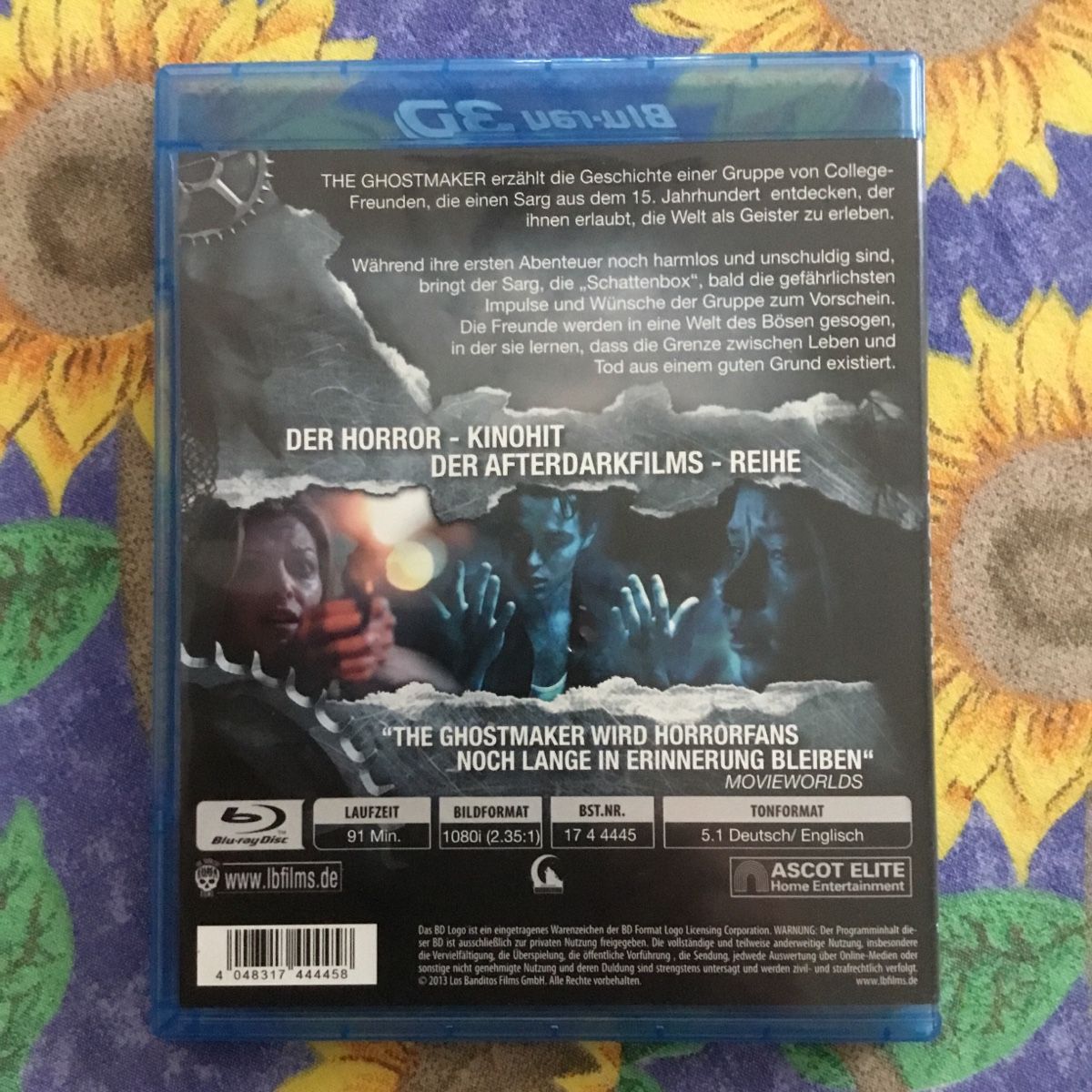 Alle DVDs: The Ghostmaker Blu Ray 3D + 2D – Neu (gemäss Beschreibung) aus Blauen von berlingo65 1