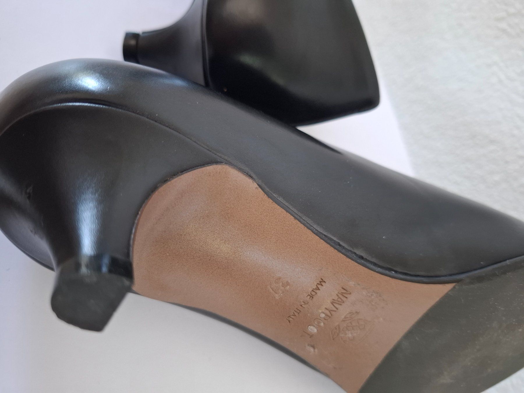 Kaiser Damenschuhe: Navyboot, Pumps, schwarz, Gr. 37 – Gebraucht aus Dornach von shoe-lina 4