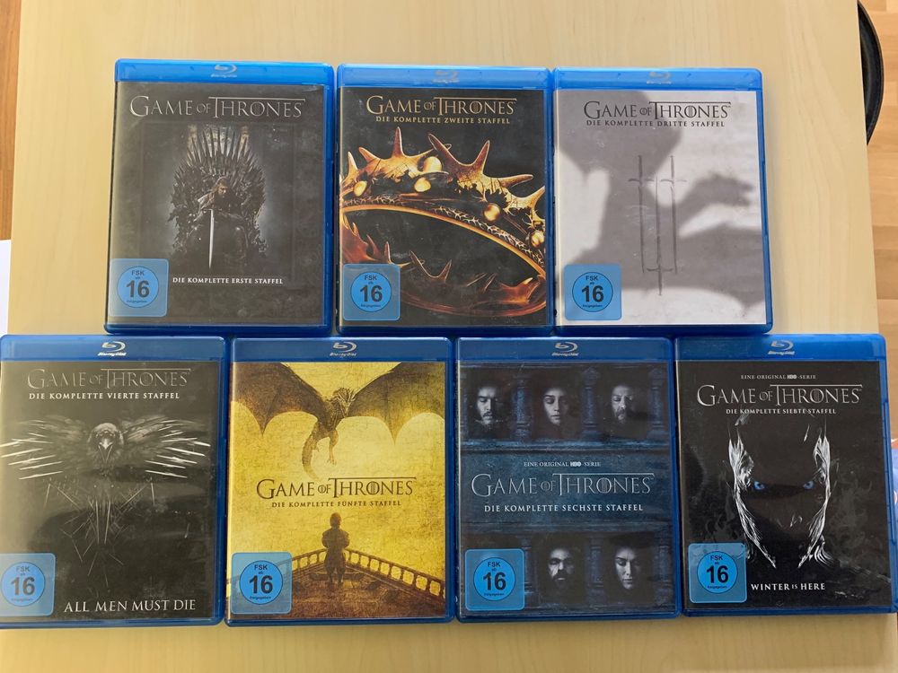 Game Of Thrones Blue Ray Sammlung Kaufen Auf Ricardo