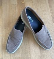 BOSS Hugo Boss Mod. Clay Herren Loafer Gr.46 Beige top Zusta