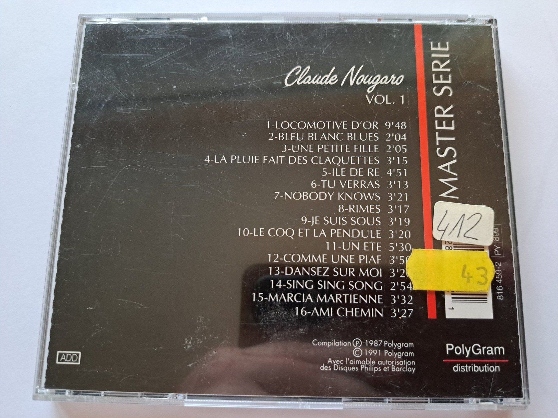 CDs: Cd Master Série - Claude Nougaro – Gebraucht aus Pully von bro_n52j 1