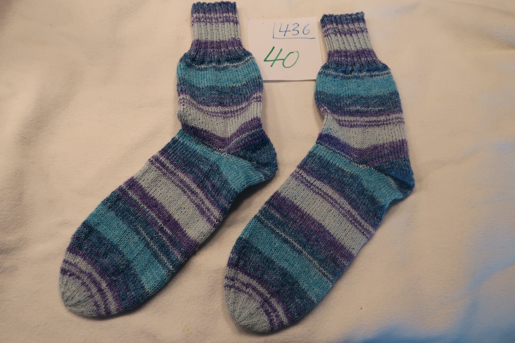 Socken: Handgestr.Wollsocken  Gr.40    (436-) – Neu und originalverpackt aus neuenhof von Caterchen
