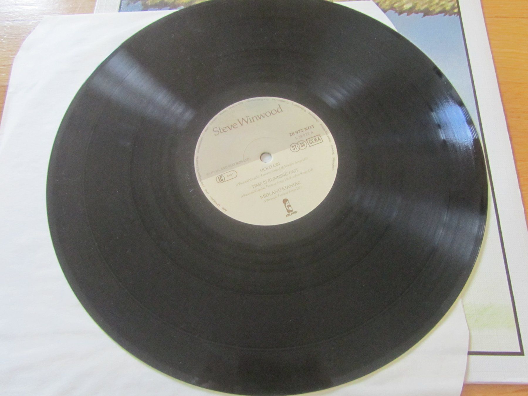 Schallplatten: Steve Winwood, Same – Gebraucht aus Seengen von mikelele 2