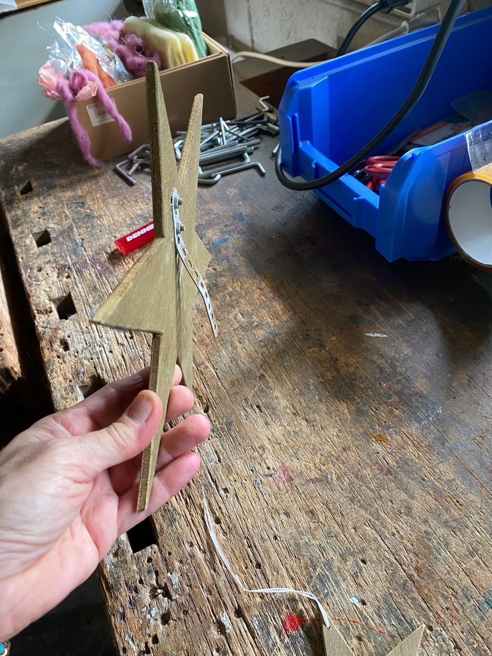 Articoli in legno: Fensterladen deko Holz Sterne – Usato da Langenthal venduto da flower101 5