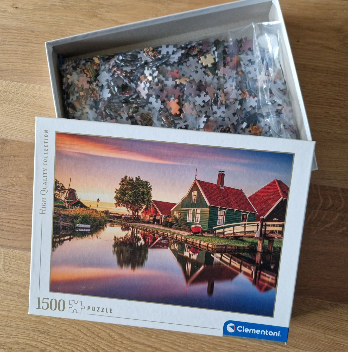 Clementoni Puzzle: Zaanse Schwan 1500 Teile Puzzle, vollständig – Usato da Baar venduto da essssszt 1