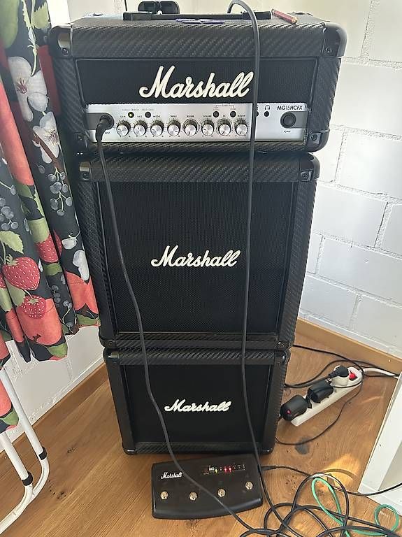 Amplificatori: Marshall 15 Watt Mini Double Stack Amp – Usato da Schaffhausen venduto da stjepanovic