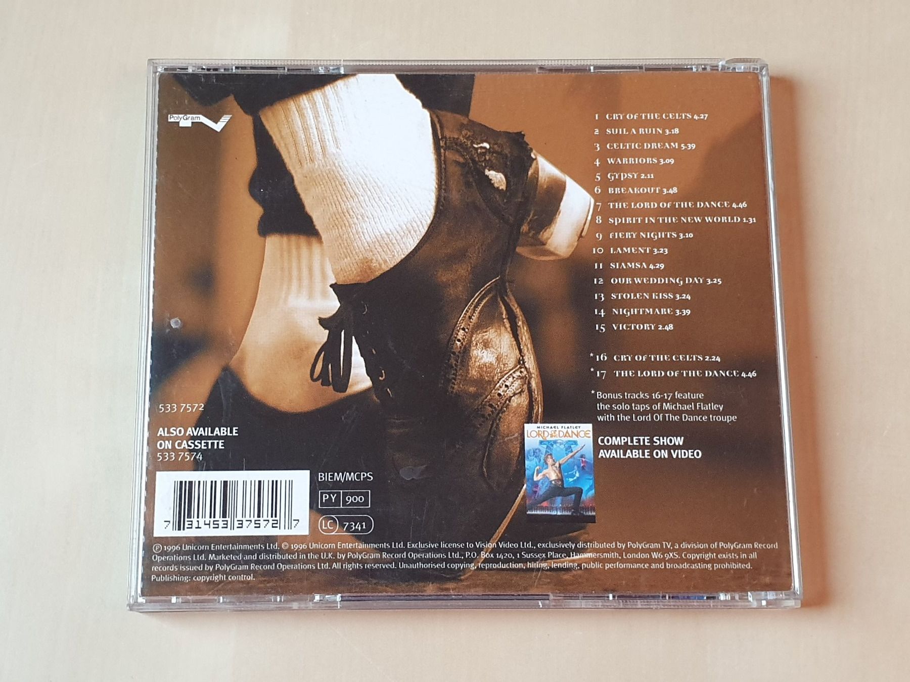 CD: Lord of the Dance – Usato da Stansstad venduto da collectorsshop 1