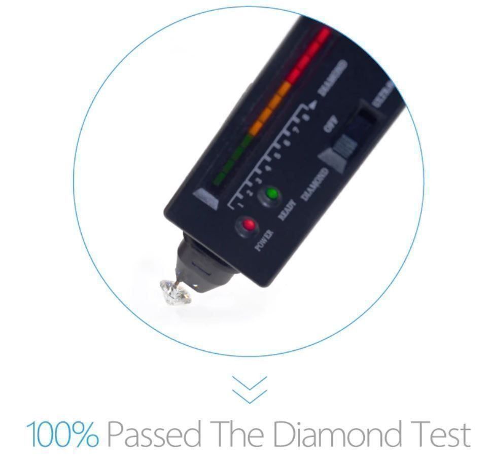 Pietre preziose: Moissanit 5 ct (11 mm), D Colour – Nuovo e nell'imballaggio originale da Arbon venduto da Helmuth 4