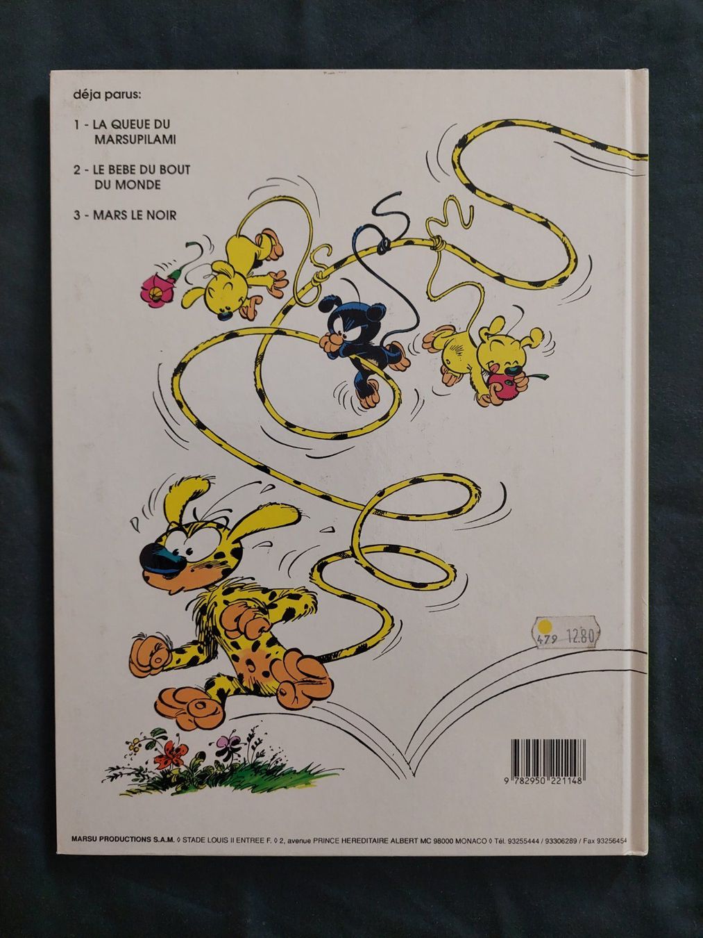Comics: Marsupilami 4 Le Pollen du Urticando EO 1989 Comme Neuf – Gebraucht aus Genève von Blu_BD 1