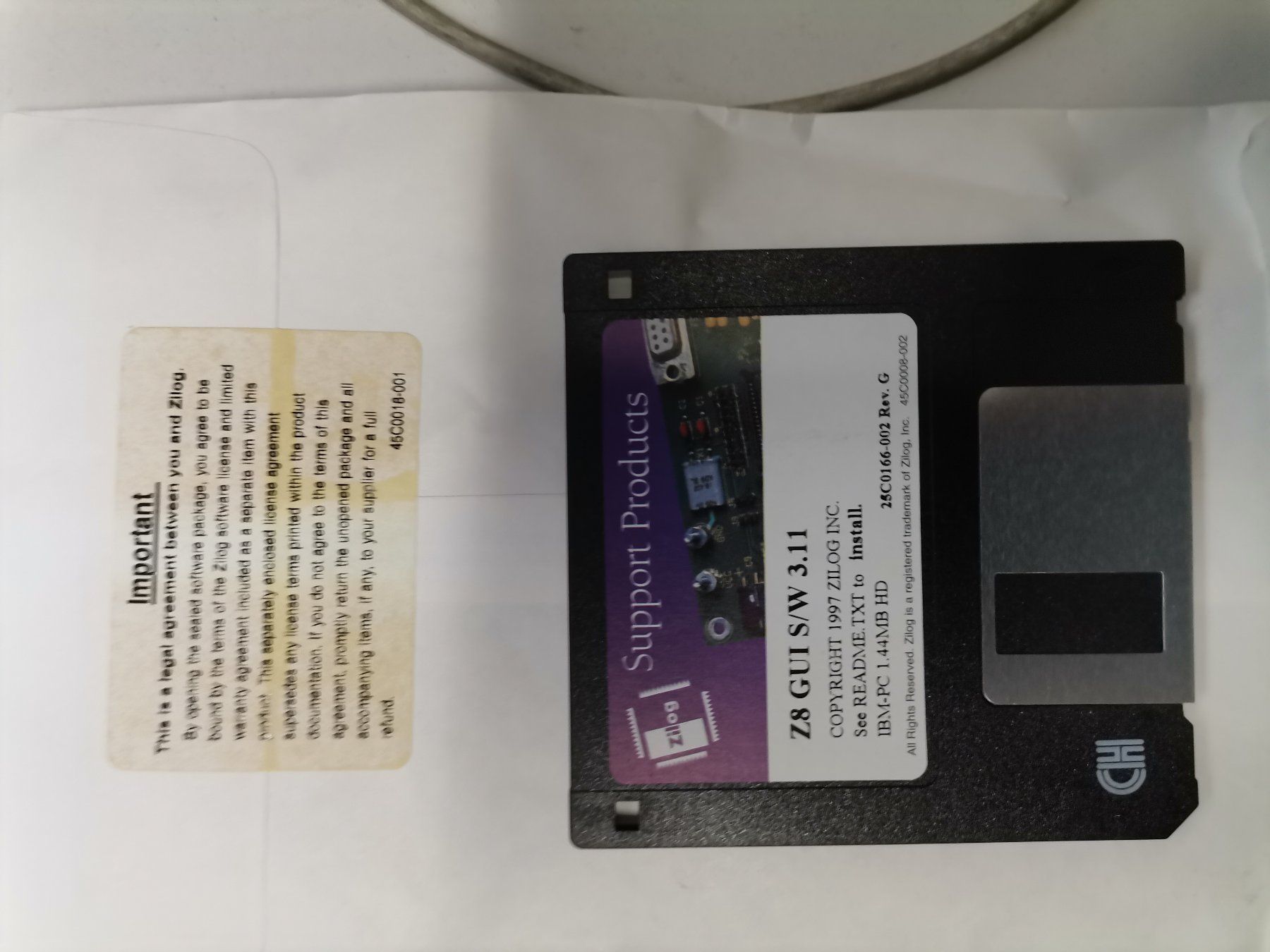 Elektronikbauteile: Zilog Support Products Z86CP01ZEM – Neu und originalverpackt aus Kleindöttingen von Katze99 3