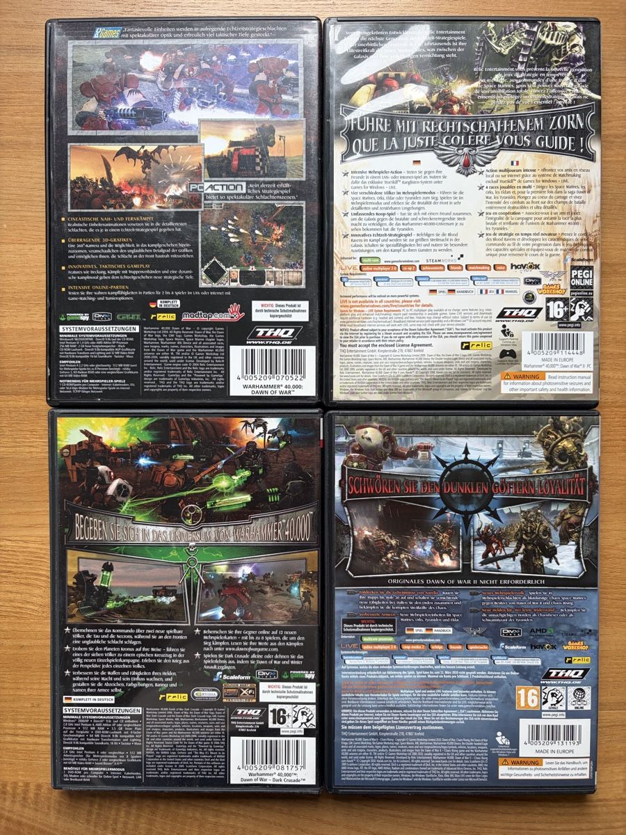 Giochi: Warhammer Dawn of War PC Games – Usato da Wangen SZ venduto da foley 1