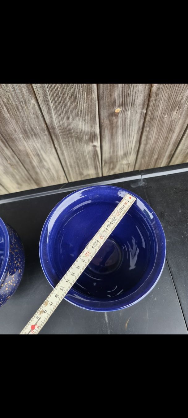 Ciotole: 2 blaue Schalen mit Mond und Sonne – Usato da Niederlenz venduto da DaveDasWahnsinn 3