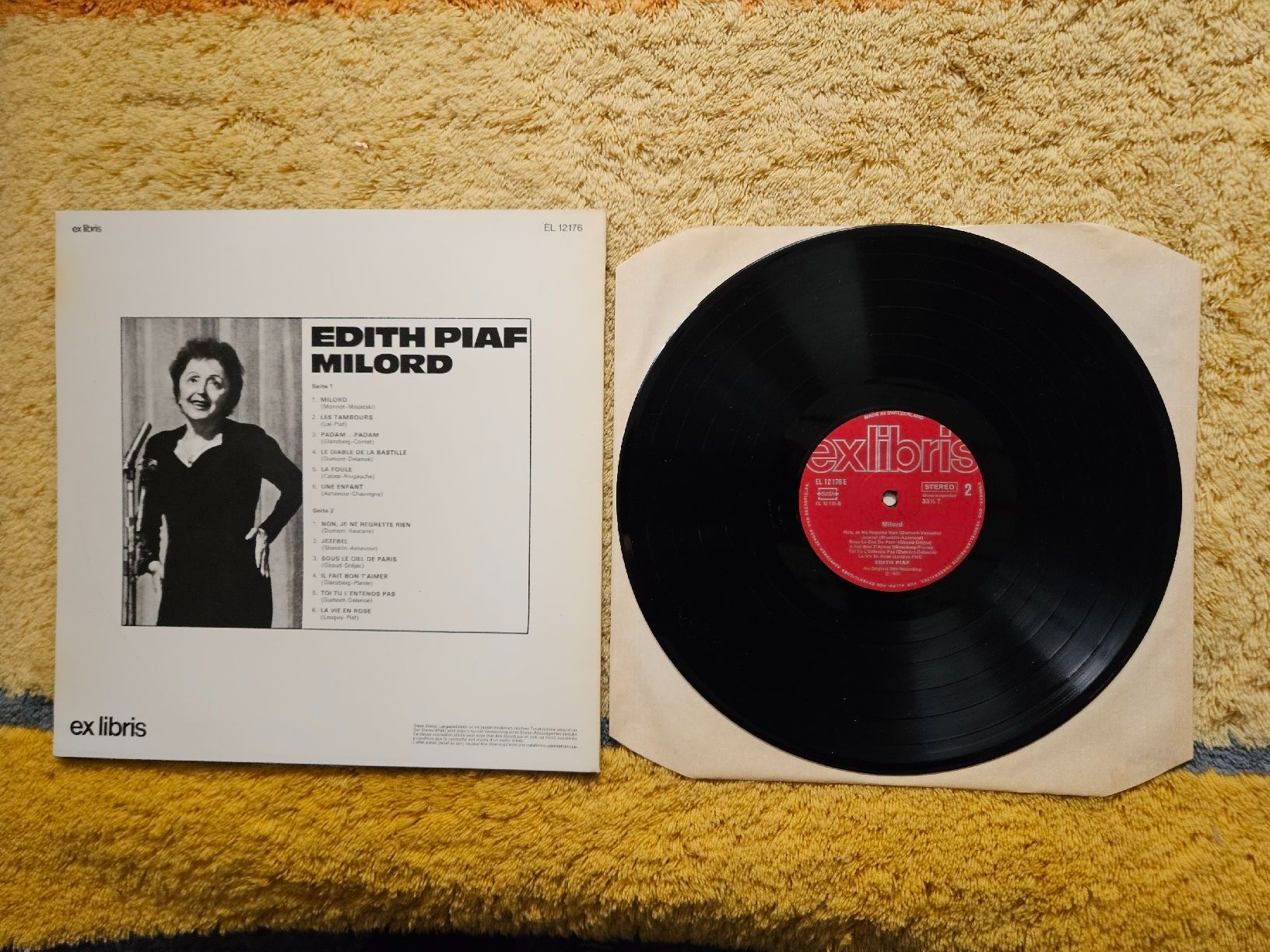 Dischi in vinile: Edith Piaf Schallplatte Lp - Milord – Nuovo (secondo la descrizione) da Lyss venduto da Alexine 1