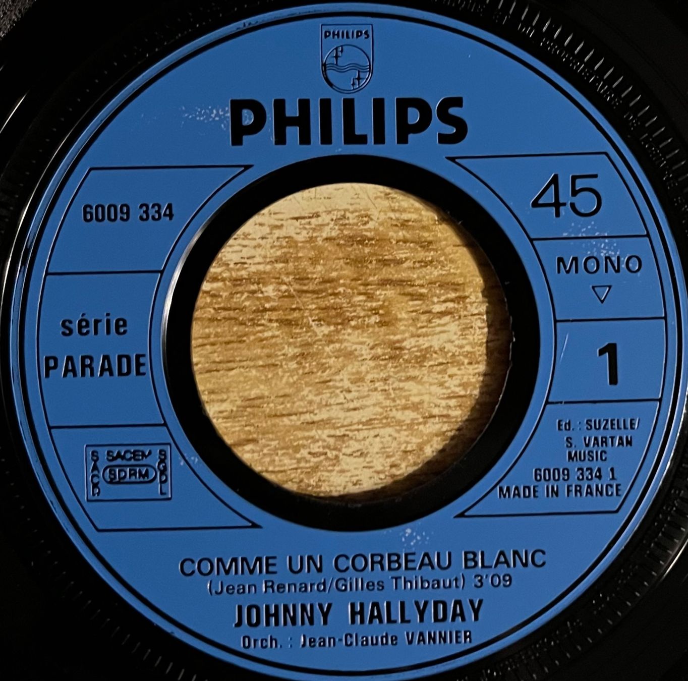 Schallplatten: JOHNNY - COMME UN CORBEAU BLANC – Gebraucht aus Bussigny von vinyl-pas-cher 2