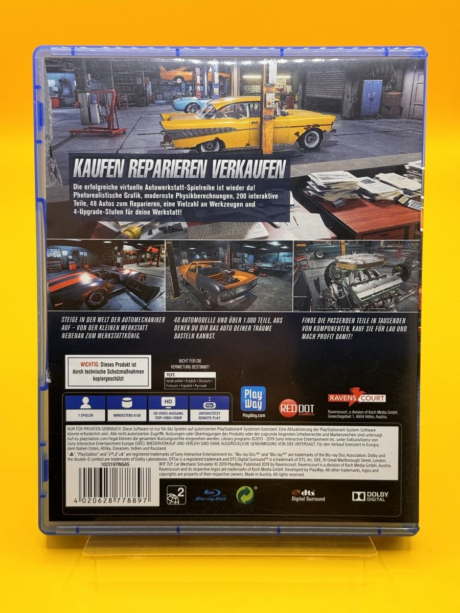 Sony Giochi: PS4 Autowerkstatt Simulator – Usato da Oberwil b. Zug venduto da silver2024 1