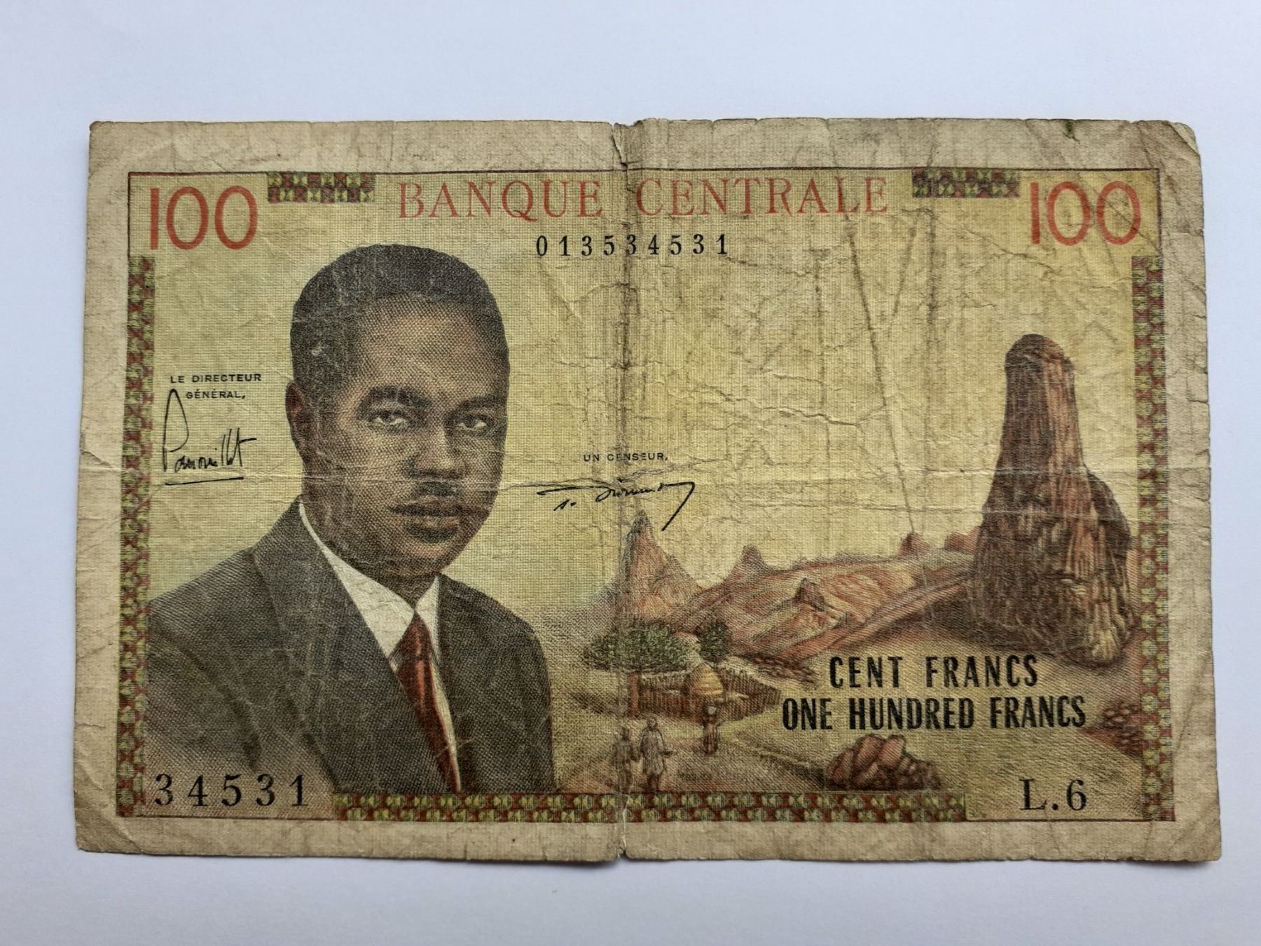 Banconote: 100 Franken Kamerun 1962 – Usato da Pravidondaz venduto da LVtik