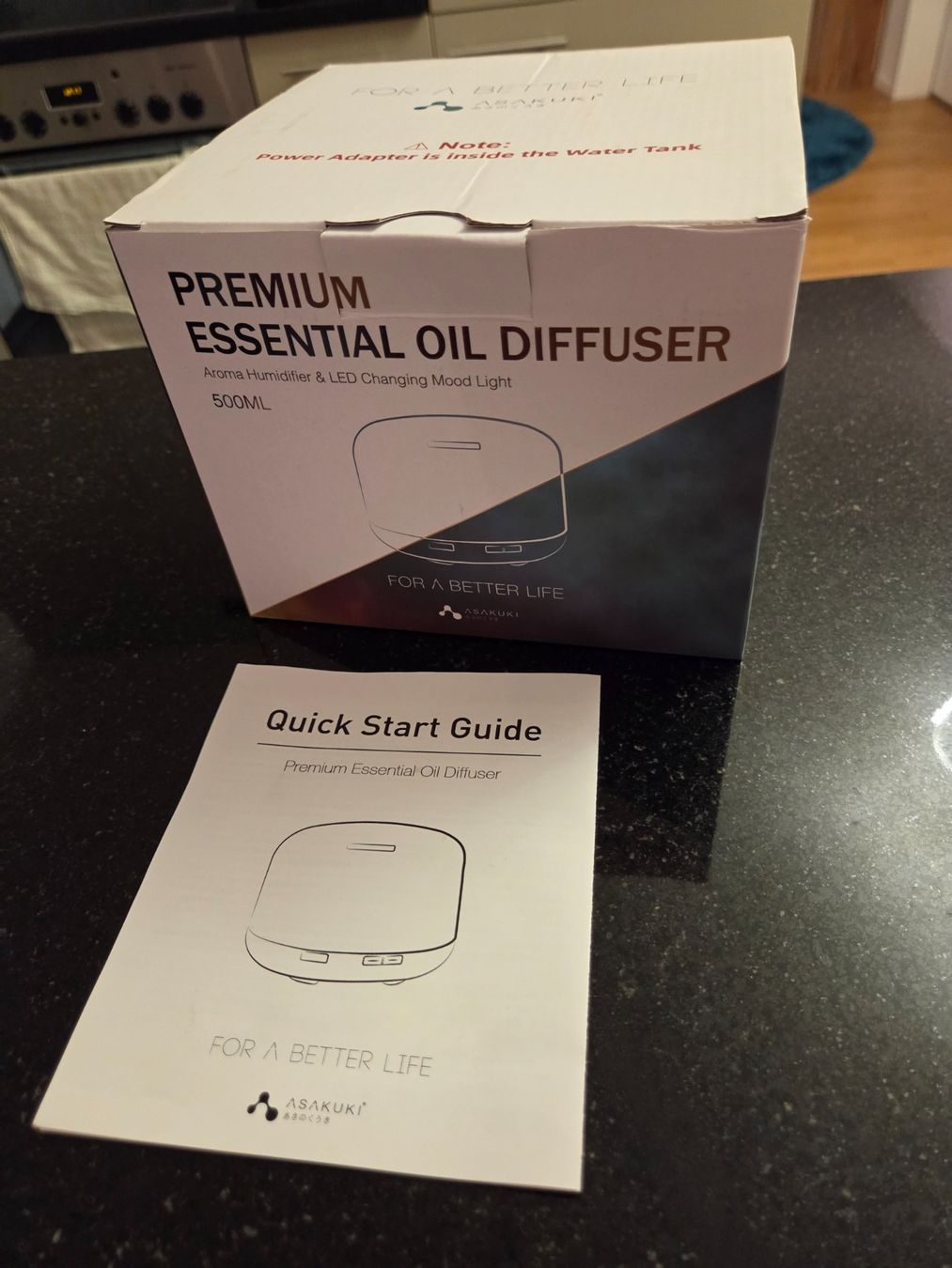 Diffuseurs: ASAKUKI Aroma Diffuser 500 ml | Ultraschall Luftbefeuchter – D'occasion à Dübendorf par Kat1982 4