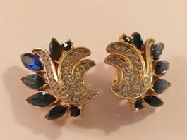 TRIFARI Boucle d'oreille / Ohrringe (année / Jahre 1950)