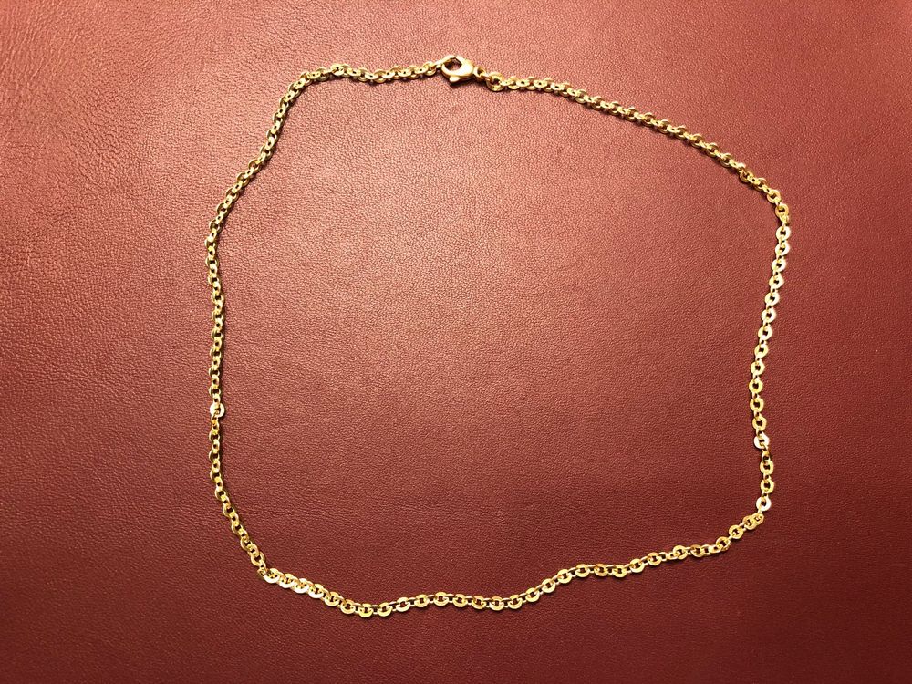Catenine: Elegante und edle Damenkette aus 18 Karat Gelbgold Au 750 – Usato da Bern venduto da bombich