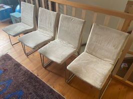 4 BoConcept Designerstühle Esstisch