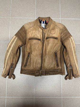 HELD Motorrad Jacke Gr. 52 braun, wie neu