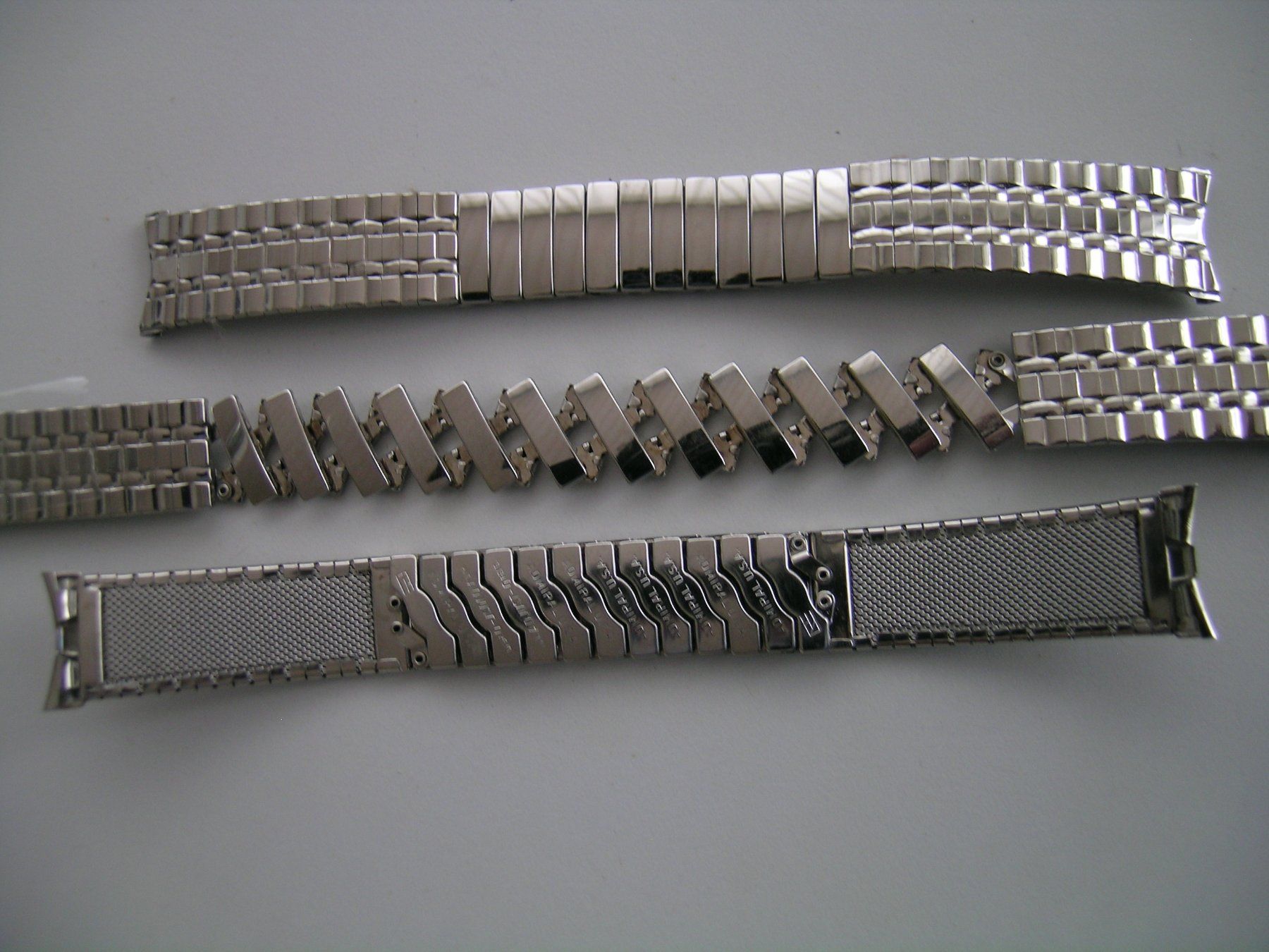 Bracciali & Braccialetti: flexibles Uhrenarmband 19mm – Nuovo (secondo la descrizione) da Grenchen venduto da esa-9162-9164