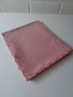 Tischtuch altrosa, 135 x 163 cm, B'wolle/Polyester