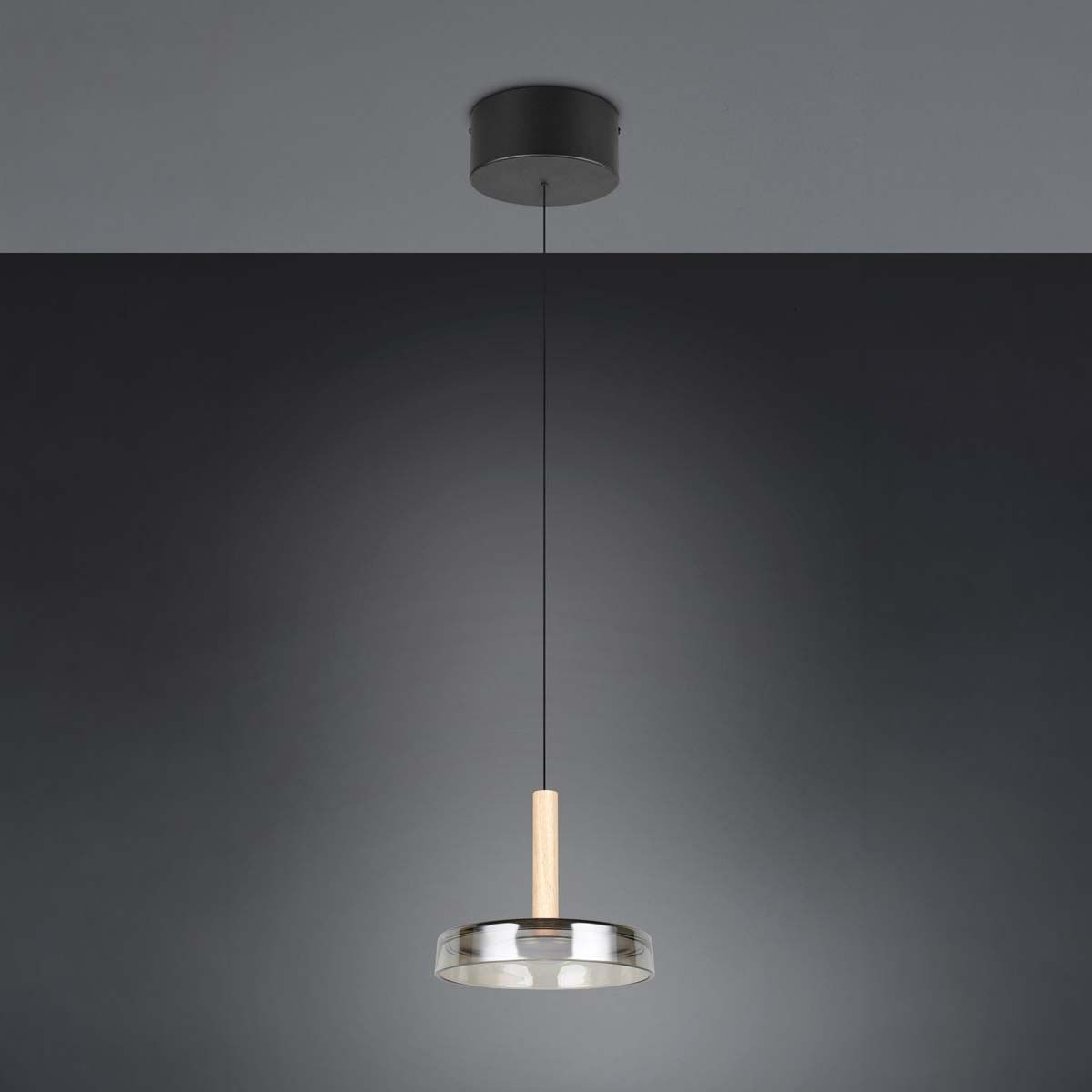 Lampadari & plafoniere: LED Pendelleuchte, Glas, 22 cm Ø – Nuovo (secondo la descrizione) da Kreuzlingen venduto da Smart-Light 4