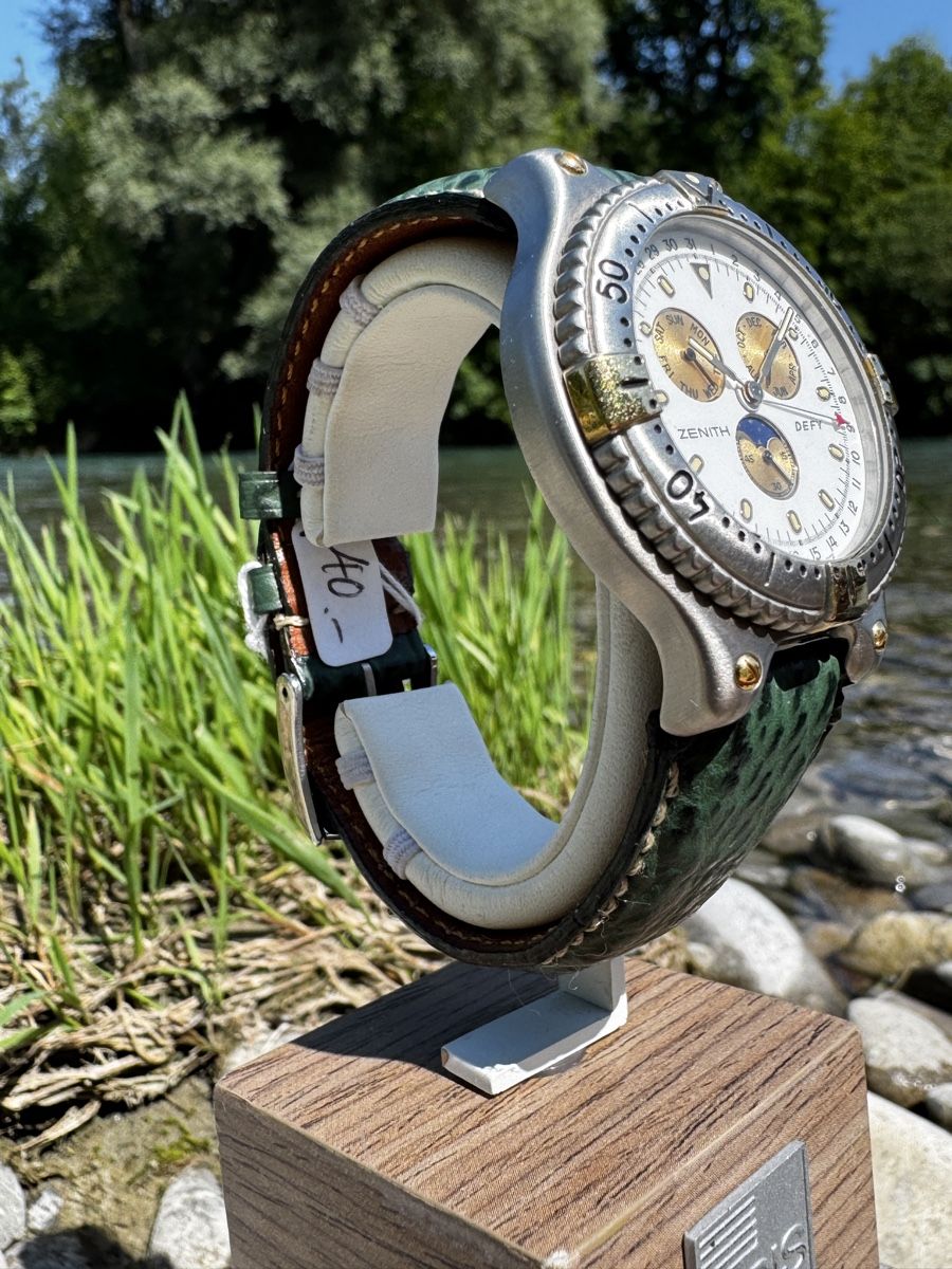 Zenith Orologi: Zenith Defy Chronograph Mondphase Quartz – Usato da Zollikofen venduto da Comcast 6