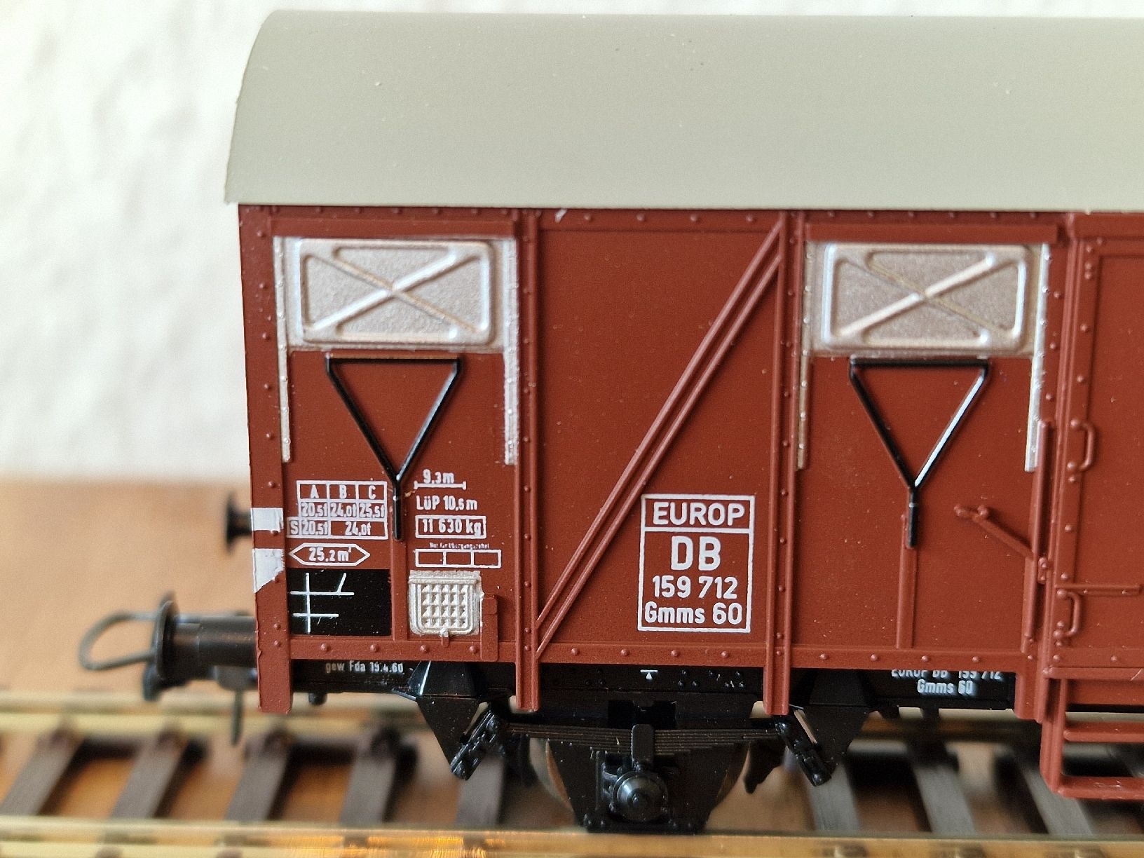 Roco Modellini di ferrovie: DB Güterwagen H0 – Usato da Matten b. Interlaken venduto da lor_hr9w 3