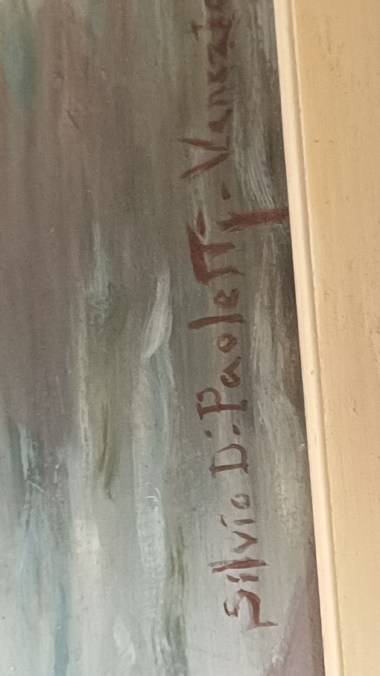 Gemälde: Oelbild Silvius D Paoletti – Gebraucht aus Flawil von Pinkmalibu 8
