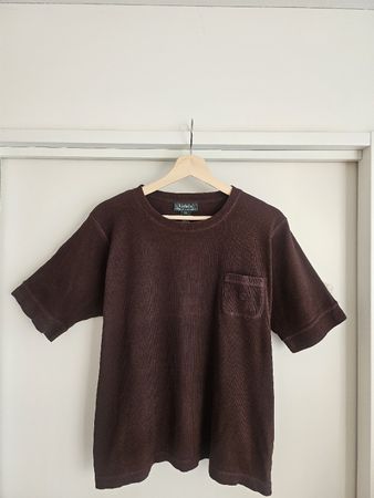 Ralph Lauren Oversized T-Shirt in Deep Brown Color🍂