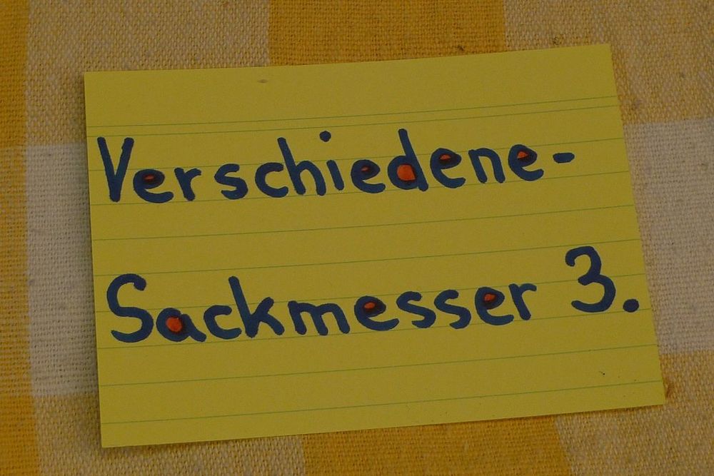 Coltelli tascabile: Verschiedene-Sackmesser 3. – Usato da Bern venduto da bn1640 4