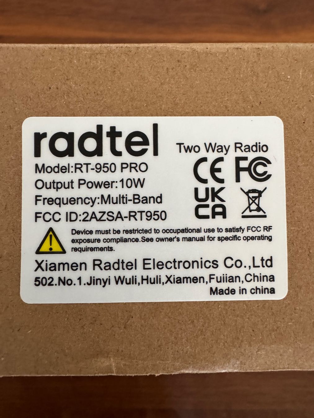 Radiocomunicazione: Radtel RT-950 PRO Funkgerät AM/FM/CB/LSB/USB/CW – Nuovo (secondo la descrizione) da Hergiswil NW venduto da Swissnorm 5
