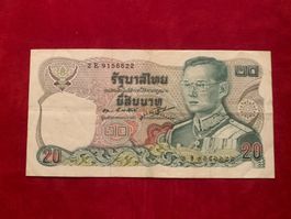 THAILANDE - 20 BATH N.D. (1981) - Sehr Schön / Très Beau