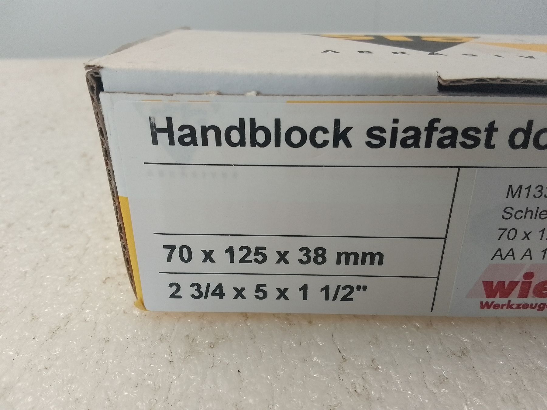 Alle Werkzeuge: Handblock siafast 70x125x38mm neu – Neu und originalverpackt aus Trubschachen von Caddy8 1