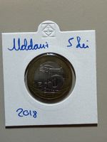Moldavie - 5 lei - 2018