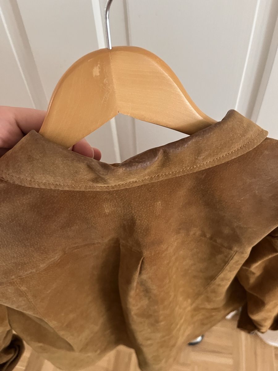 Zara Giacche: Zara real Leather suede jacket – Usato da Zürich venduto da pal_79mf 3