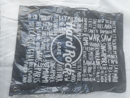Hard Rock Cafe Rucksack neu mit Städten print schwarz