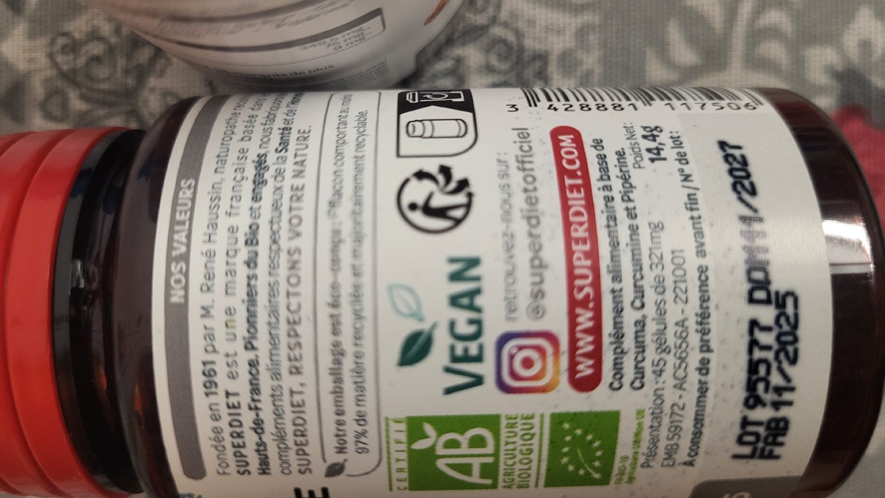 Aliments & Spécialités: kurkuma Pfeffer 2 Pack Bio Kapsel – Neuf avec emballage d'origine à Dürnten par Mde 1