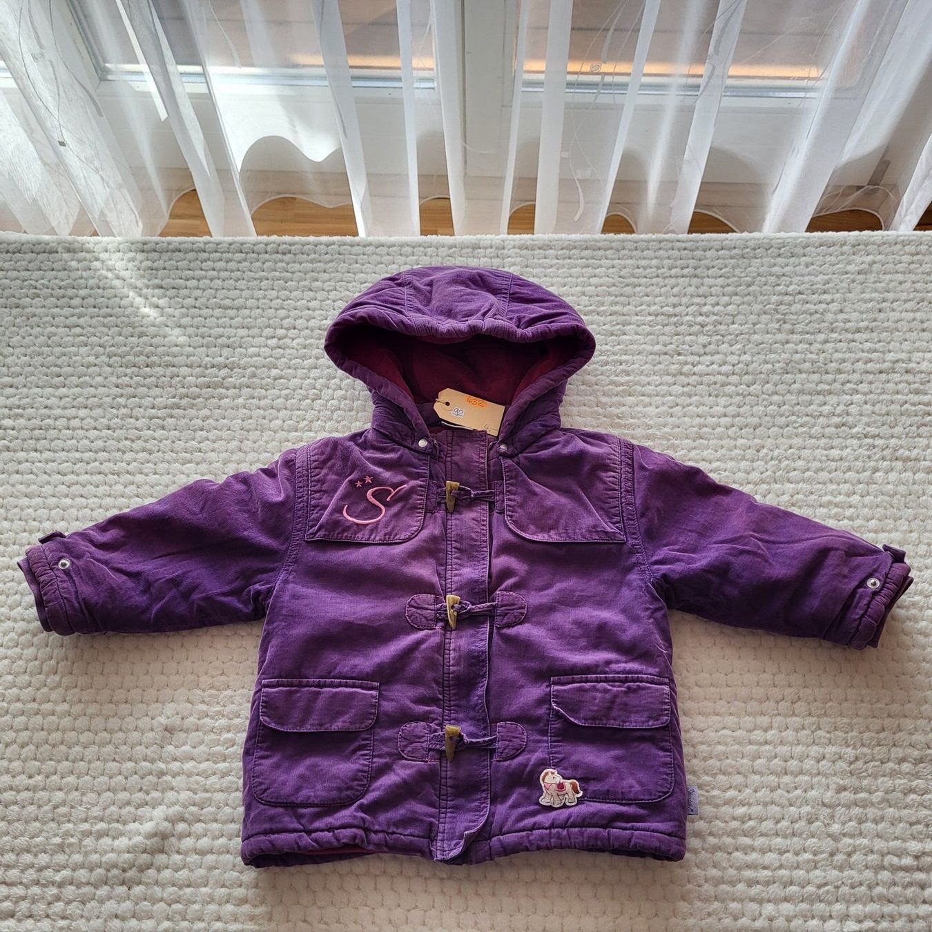 Sterntaler Vestes & Manteaux: Mädchen-Winter-Jacke lila – D'occasion à Hunzenschwil par CashGirl