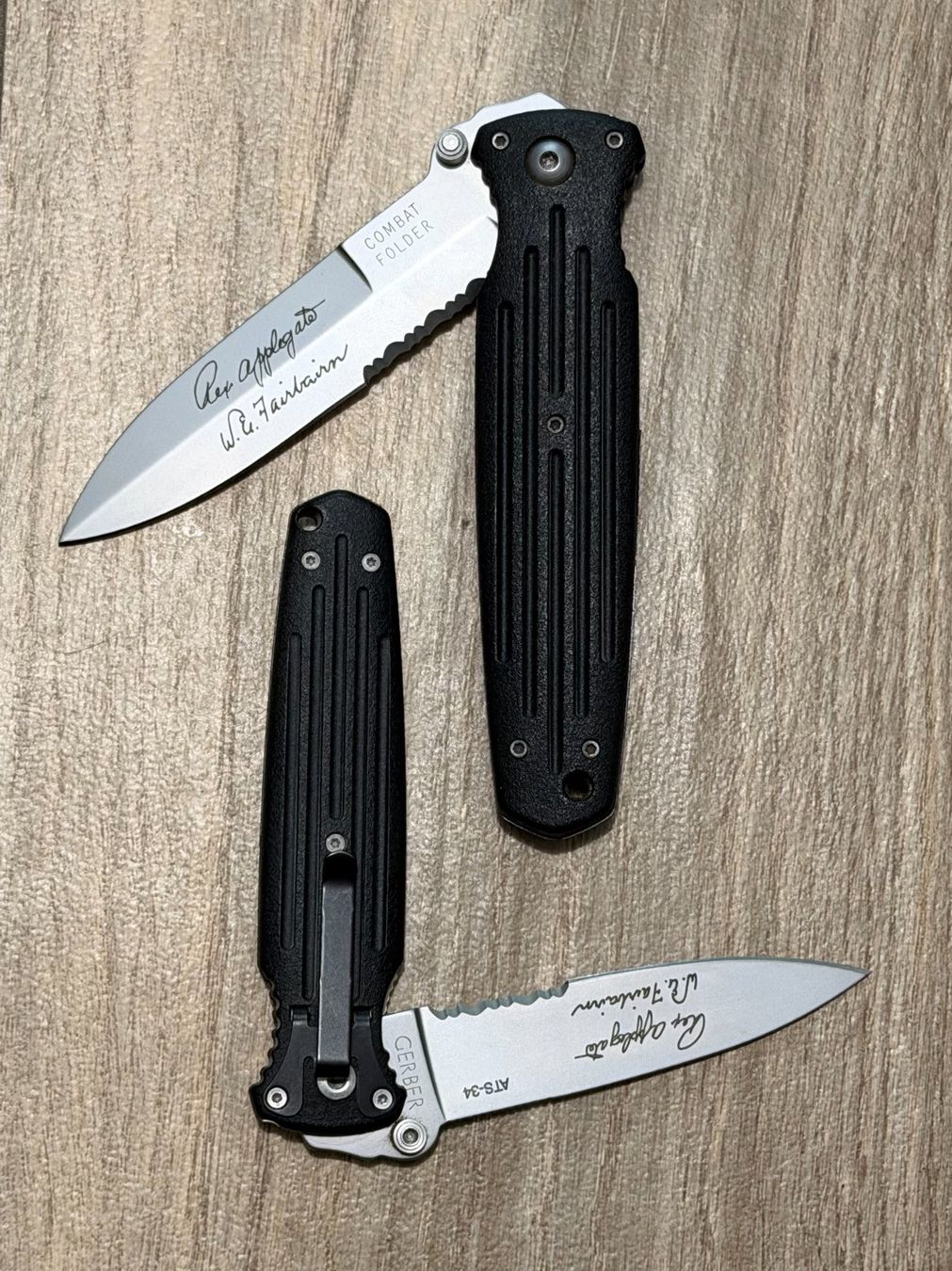Gerber Militärmesser: Gerber Applegate Set: Combat Folder + Covert First Run ATS34 – Neu (gemäss Beschreibung) aus Liestal von ElektraG 3