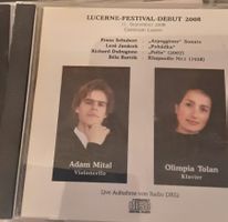 Adam Mital & Olimpia Tolan – Lucerne Festival Debut CD 57