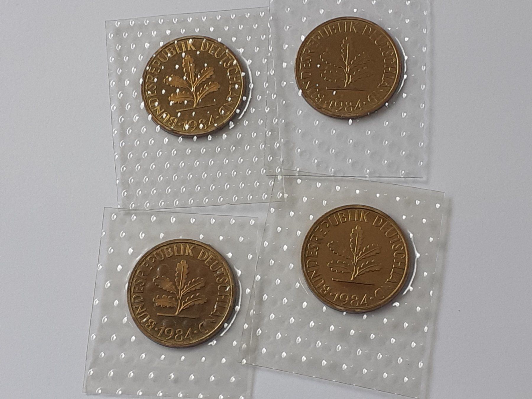 Tutti le monete: 4x 10 Pfennig 1984 Stgl – Nuovo (secondo la descrizione) da Pravidondaz venduto da LVtik 1