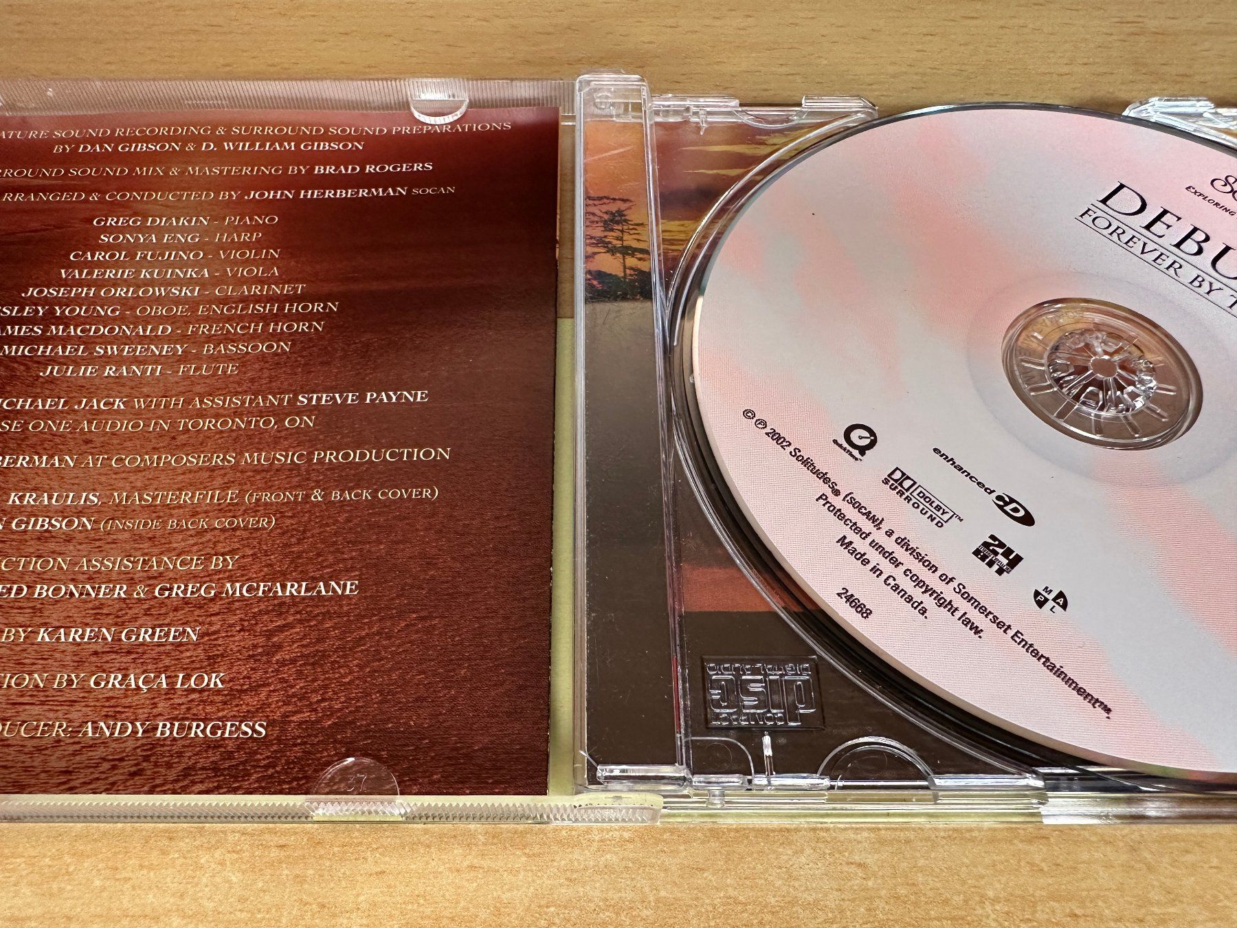 CDs: Debussy - Forever by the Sea – Gebraucht aus Rikon im Tösstal von Alpenmutz 2