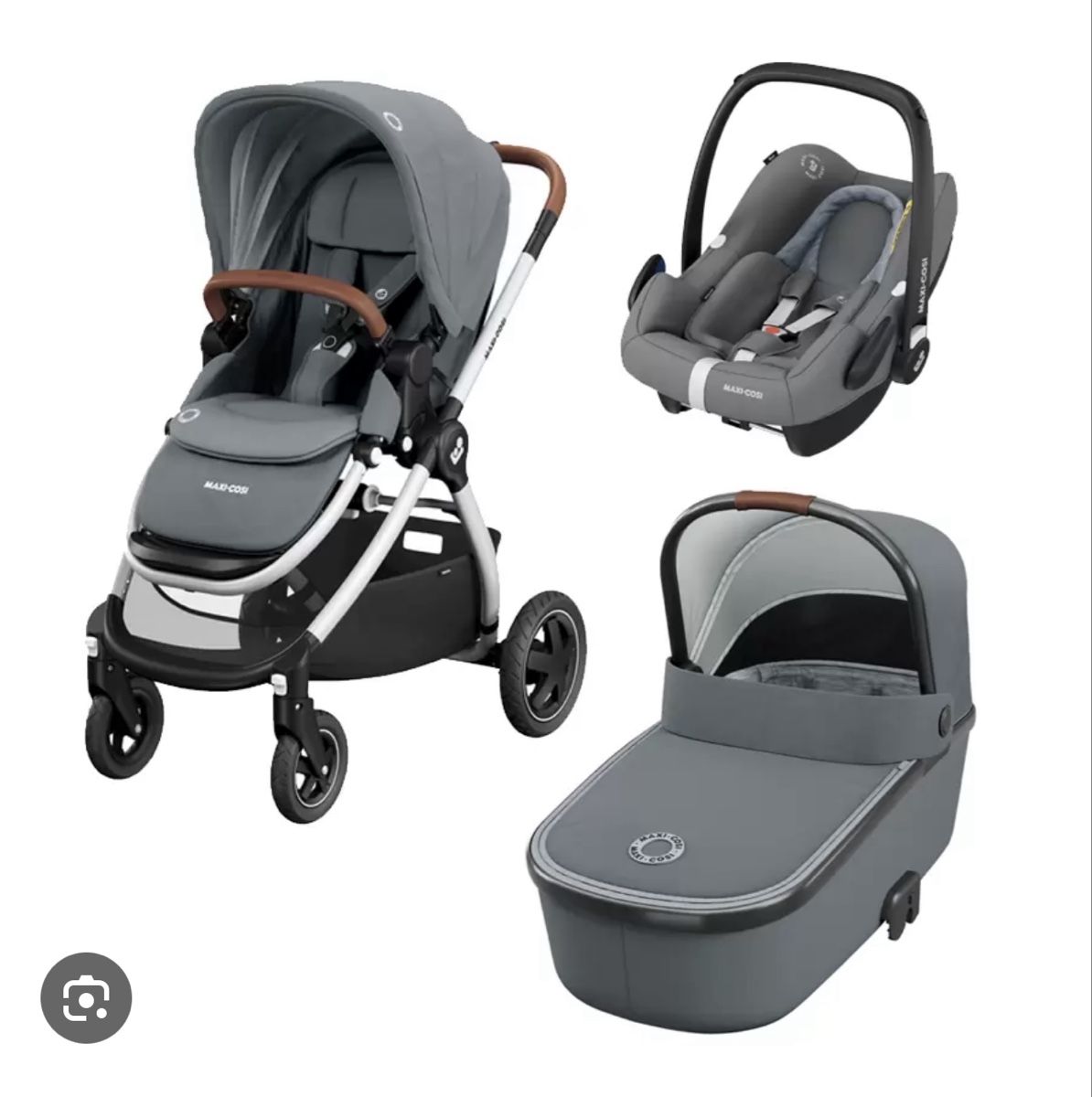 kinderwagen dänisch DERYAN Duo Buggy Elena Schwarz main image 1