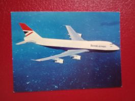 AK Flugzeug Britisch Airways Boeing 747 Jumbo