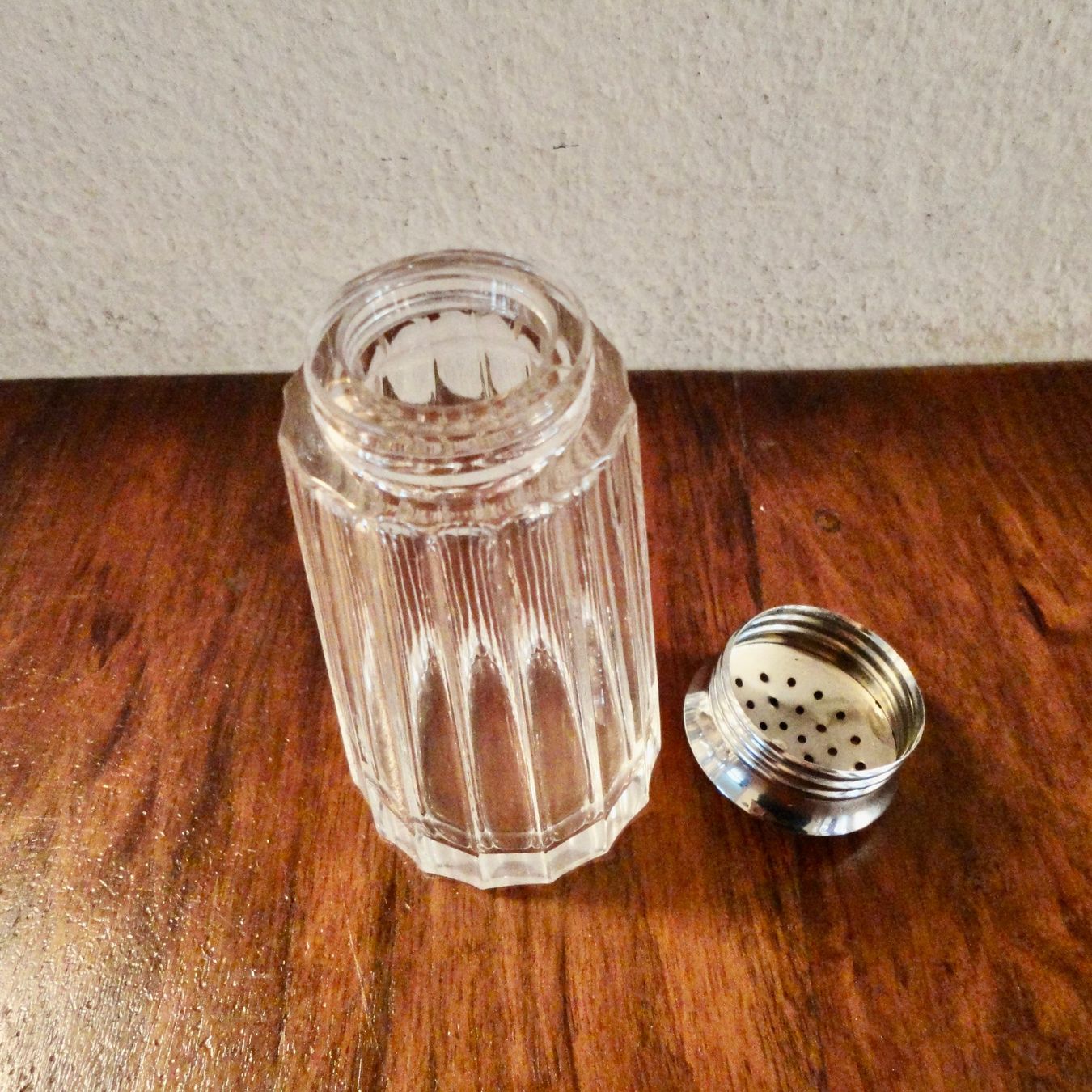 Bicchieri: Zuckerstreuer Glas Kristall. – Usato da Wädenswil venduto da FILI10 3