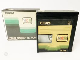Super Video SVC Kassette PHILIPS VC-45 VCR pre VHS Vintage